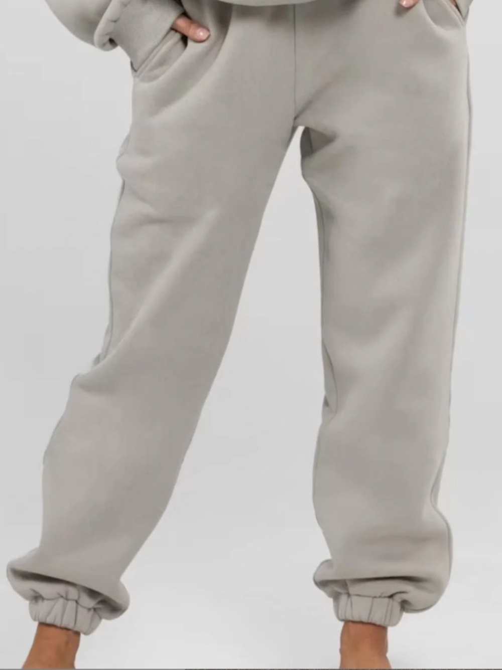 Comfrt beige Jogger Pants Size Medium
